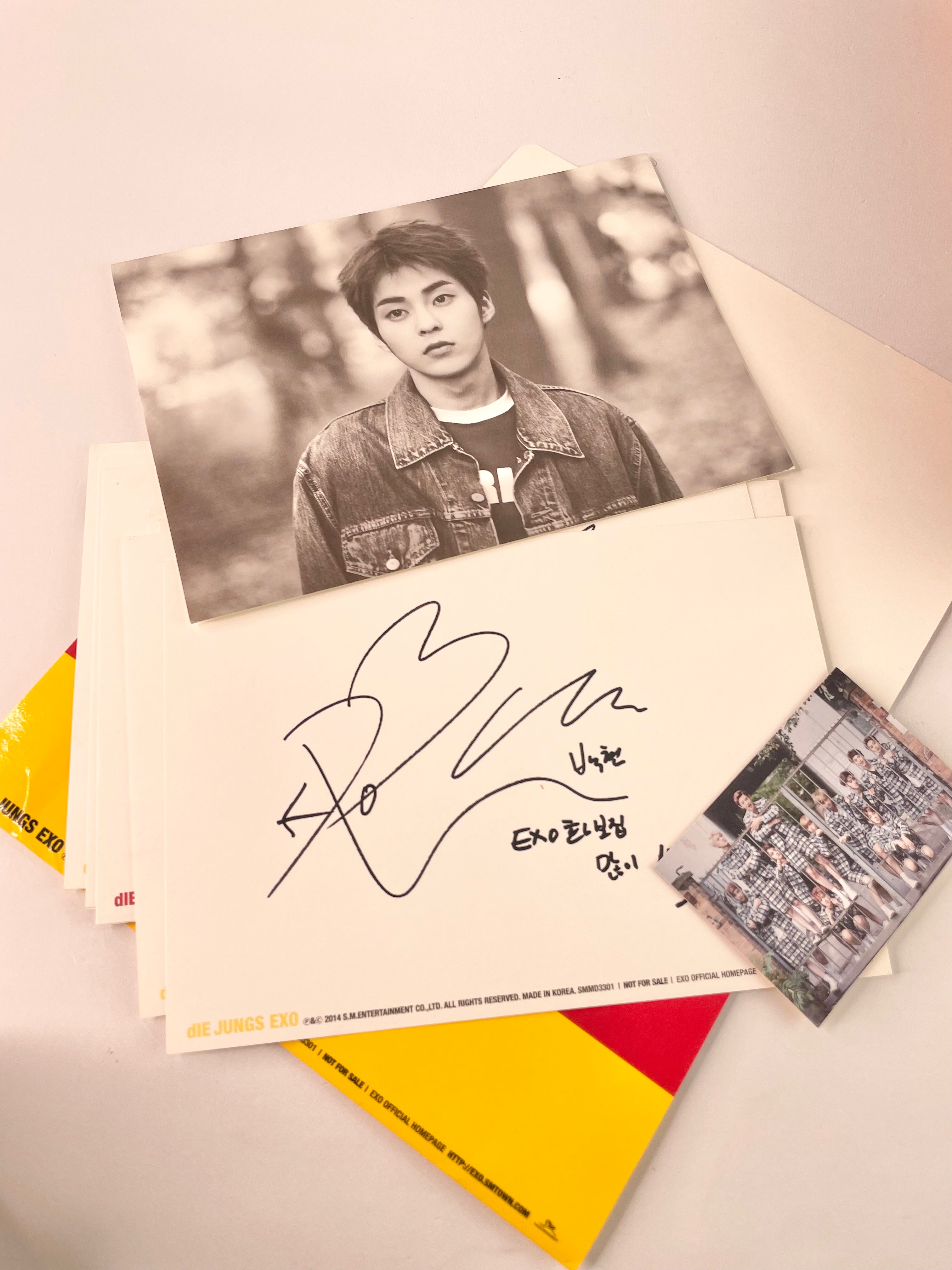 EXO Die Jungs Limited Edition Photo Book & CD Set