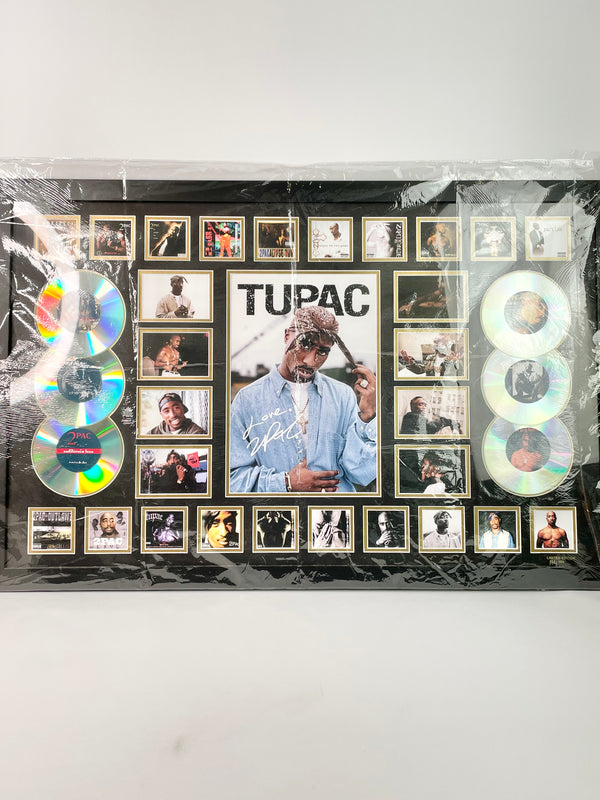 Tupac Memorabilia Limited Edition Landscape Frame