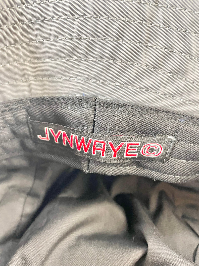 Jynwaye Grey Bucket Hat (With Interchangeable Patches)