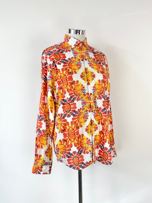 David Smith Graphic Print Shirt - XL