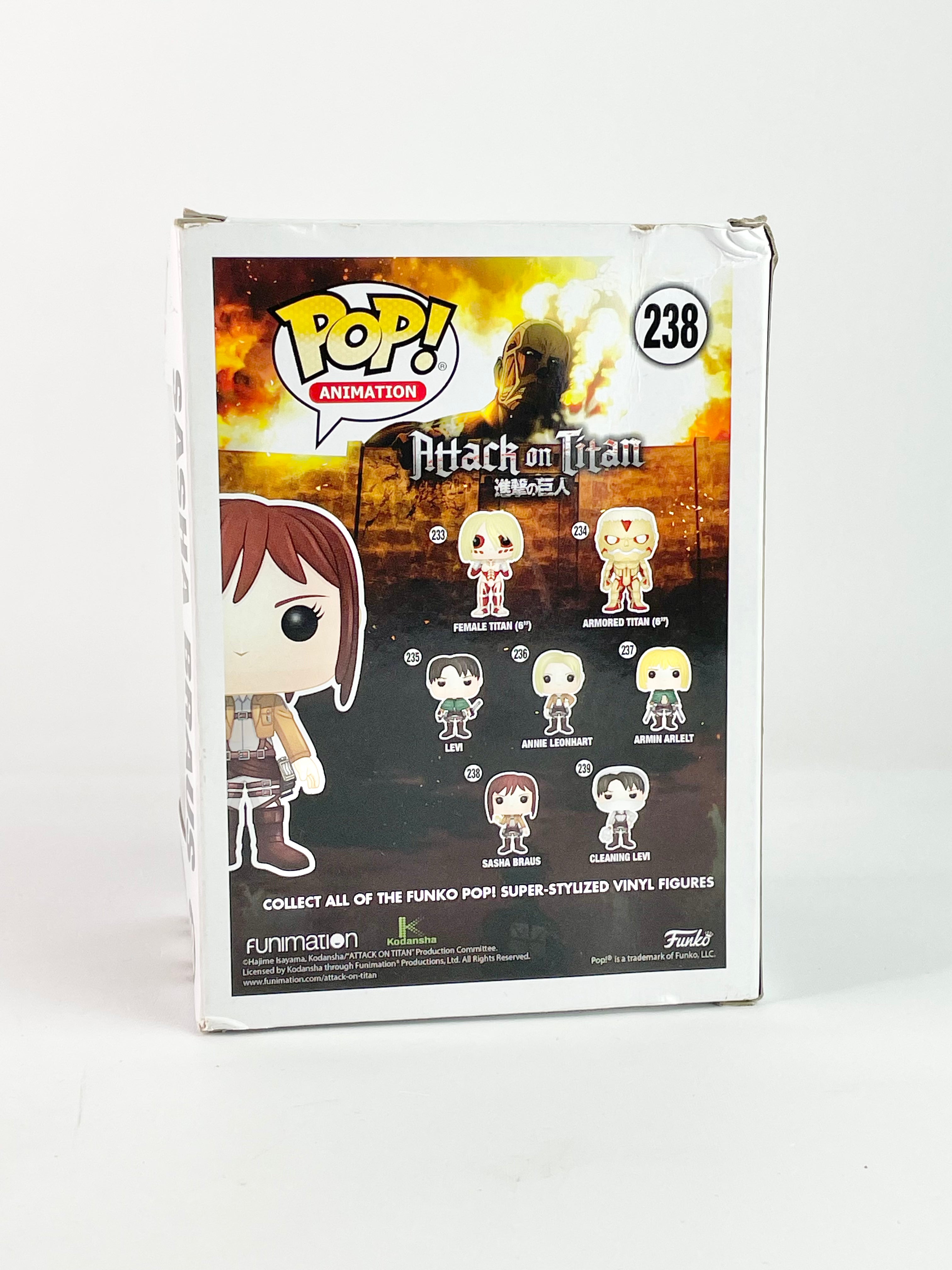 Funko Pop - Attack On Titan Sasha Braus Figurine