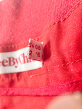 See By Chloé Red Mini Skirt - AU16