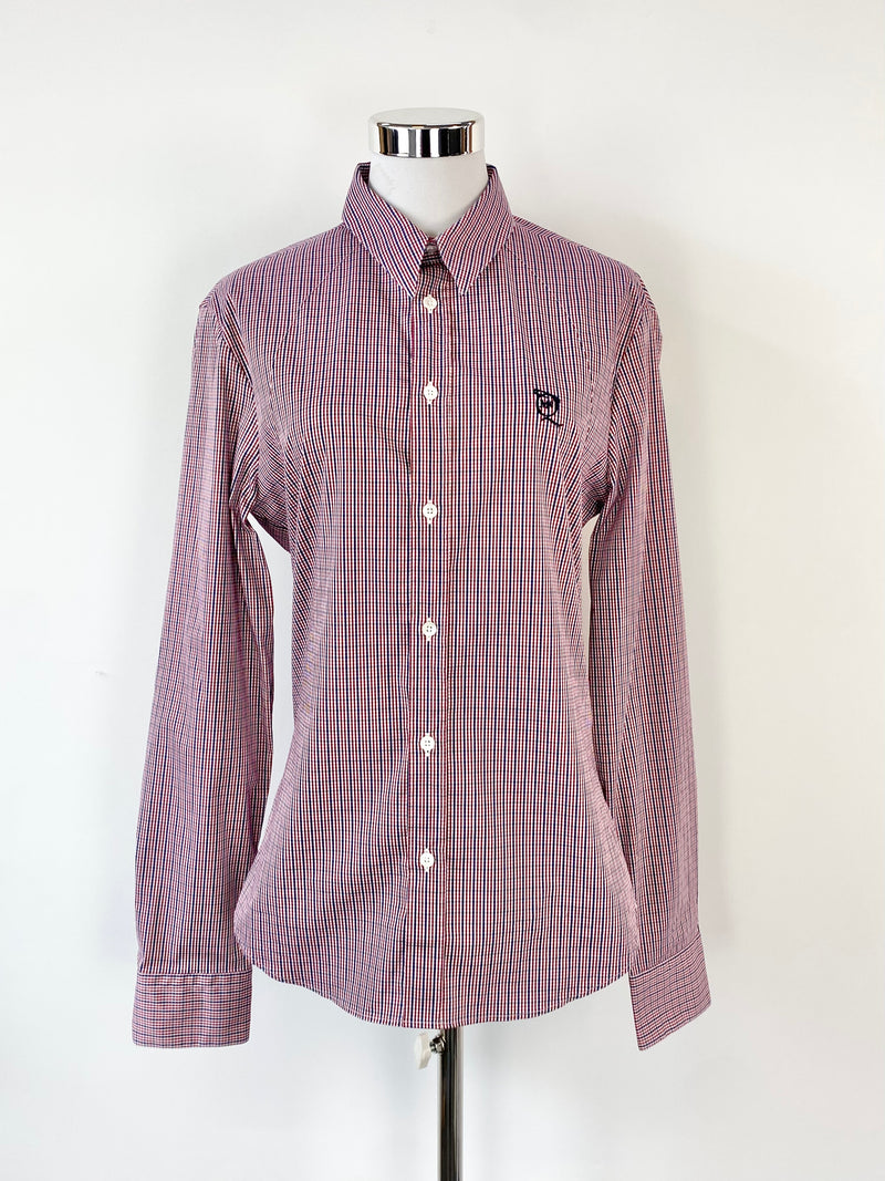 McQ Red & Blue Shirt - IT46