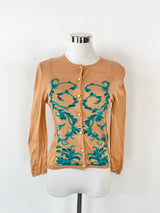 Vintage Gianni Versace Crop Cardigan - AU6/8