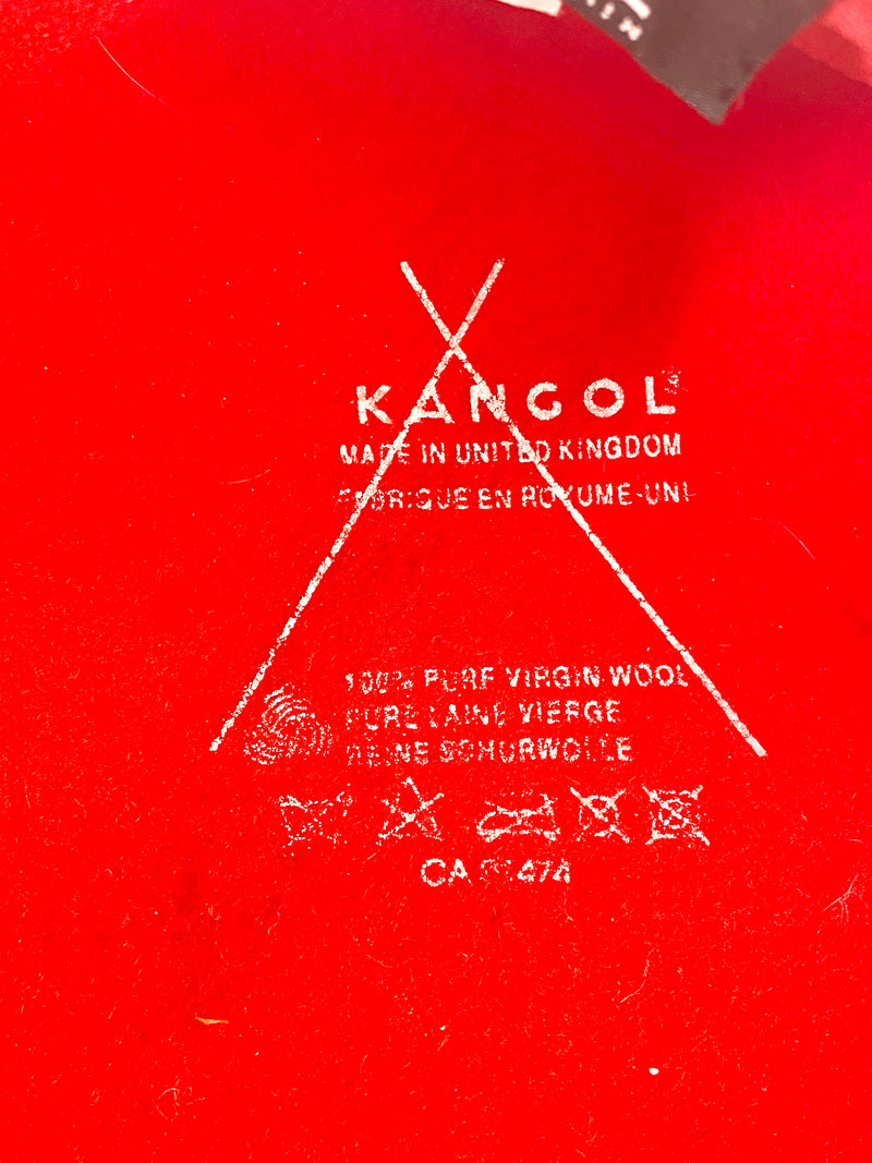 Vintage Kangol Crimson Flat Cap