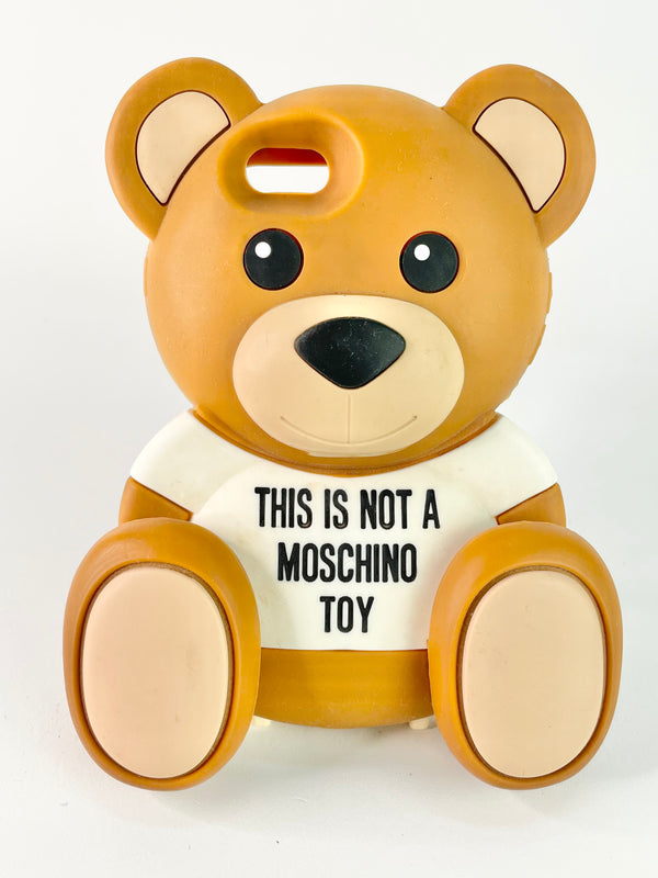 Moschino 'This Is Not A Toy' Teddy iPhone 5 Cover