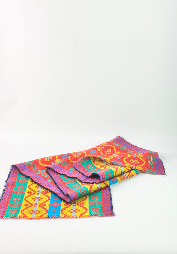 Brightly Patterned Scarf