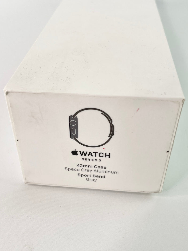 Locked Apple Watch Series 3 42mm Space Gray