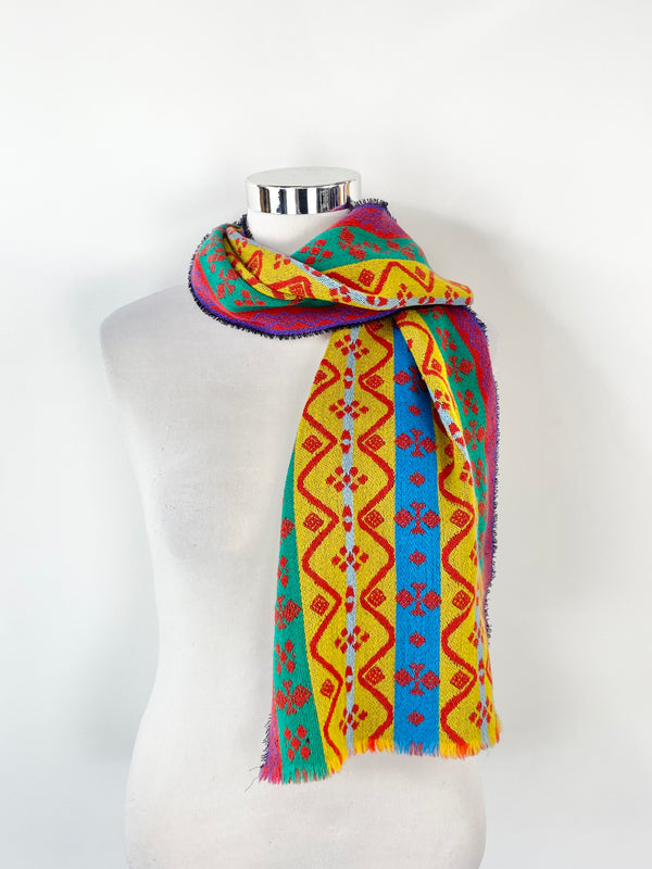 Brightly Patterned Scarf