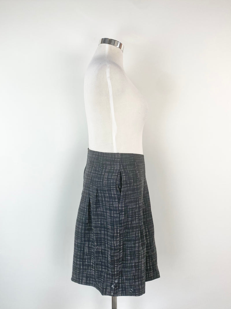 Marni Grid Patterned Skirt - AU12