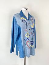 Renzi Worsa Denim Button Up Shirt - AU10