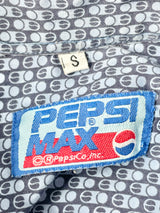 Vintage Pepsi Max Navy Blue Short Sleeve Shirt - S