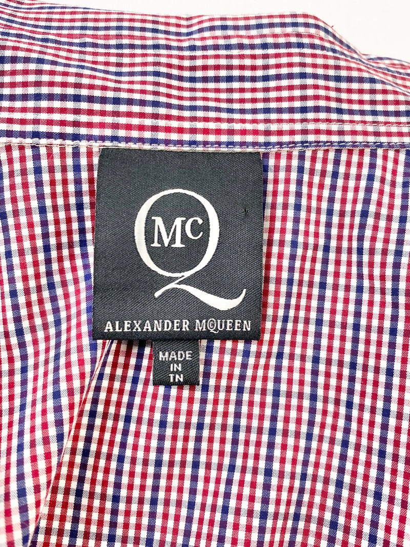 McQ Red & Blue Shirt - IT46