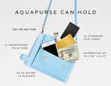 Aquapurse Black Crossbody Purse