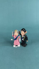 Queen Lizzy & King Charlie Figurines