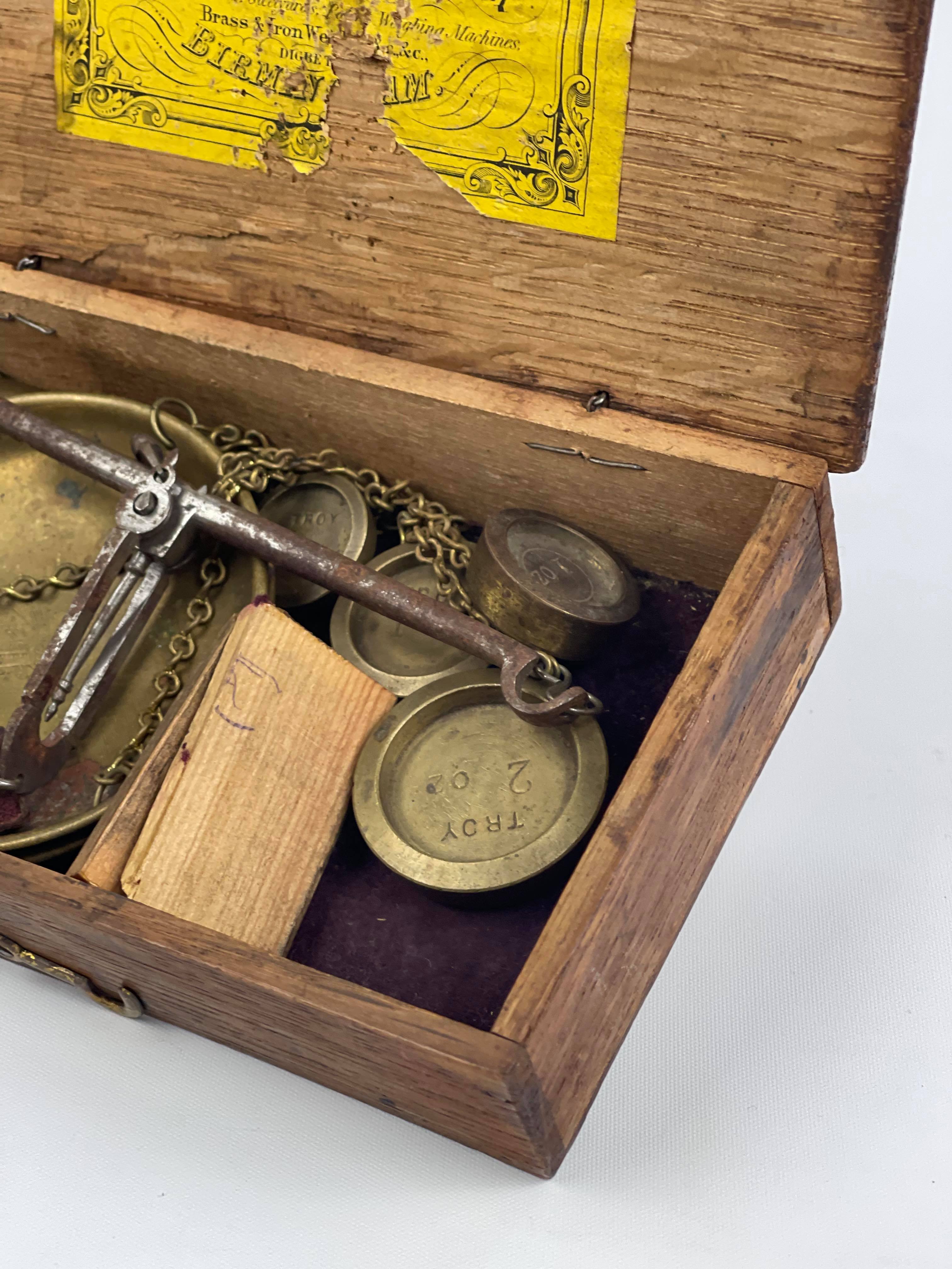 Antique W&T Avery Brass Scales