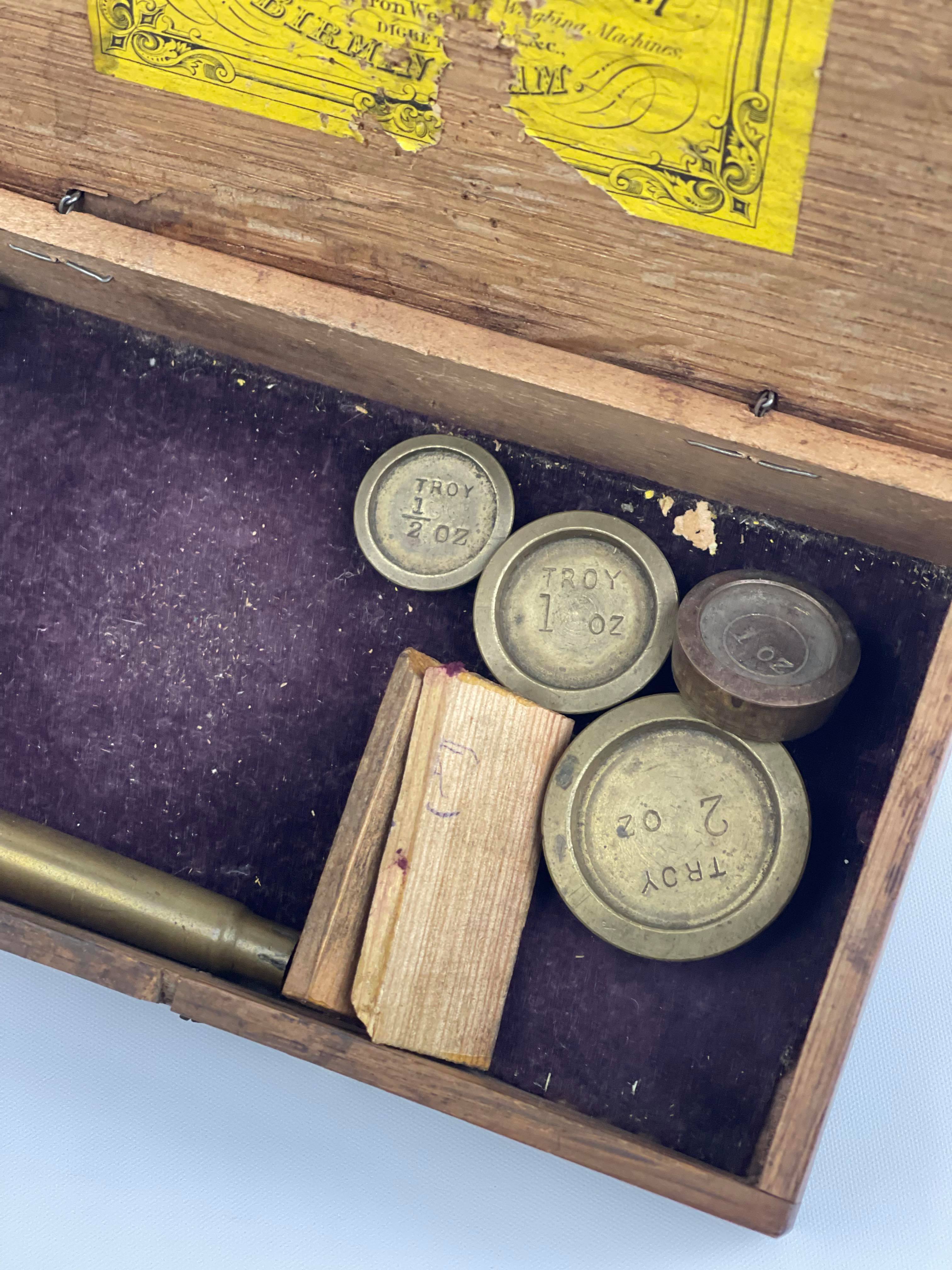 Antique W&T Avery Brass Scales