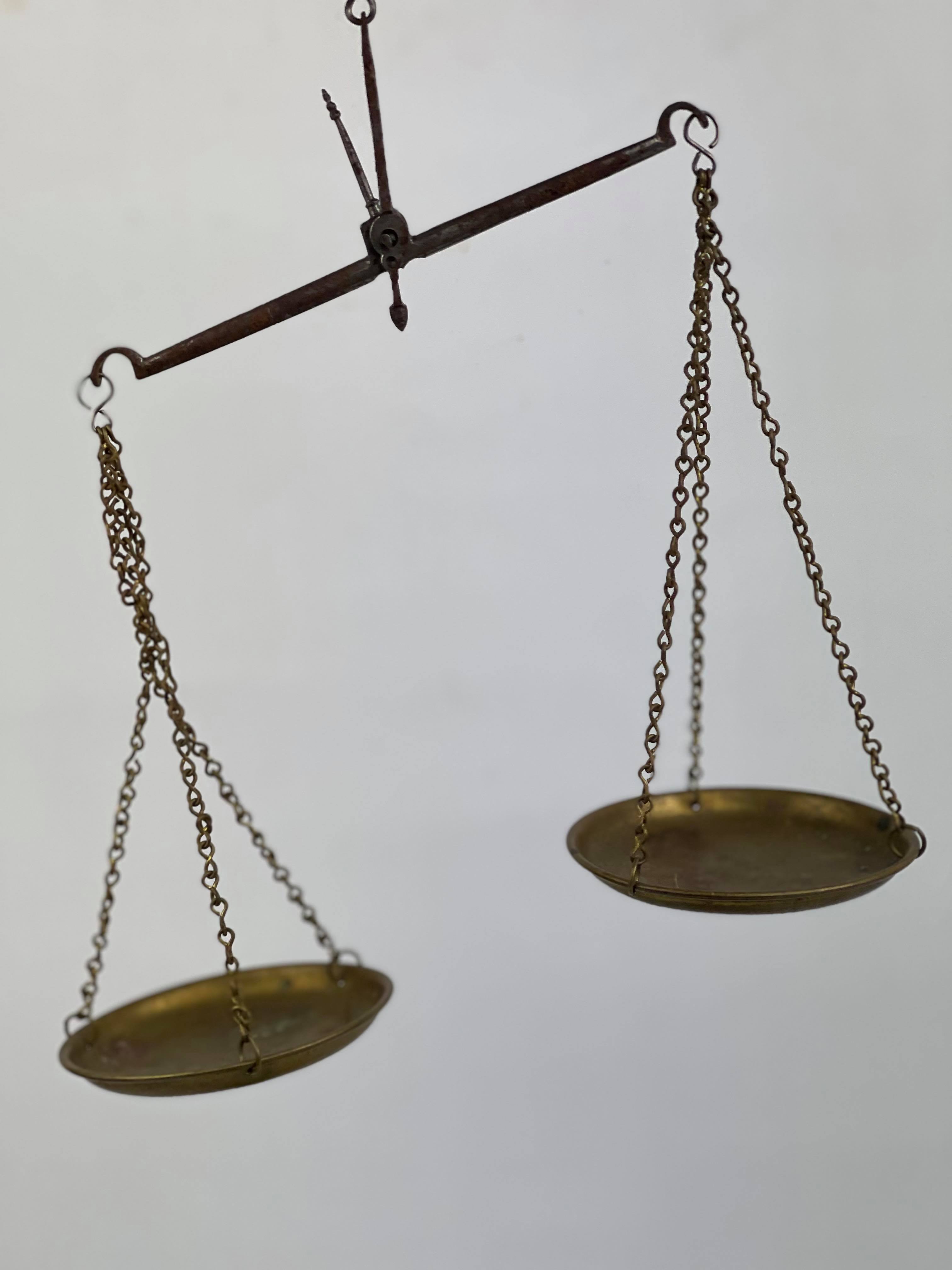 Antique W&T Avery Brass Scales