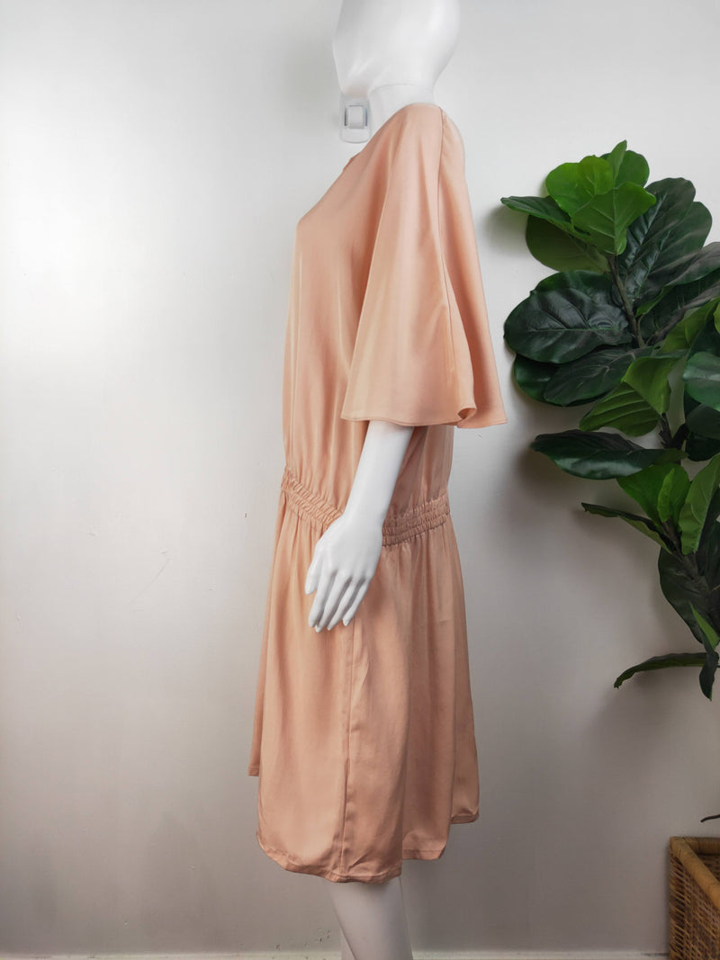 Cable pink kaftan dress (size large)