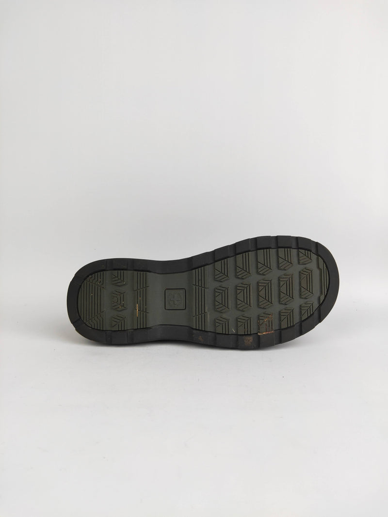 Dr Martens Black Leather Low-Top Shoes - US 8