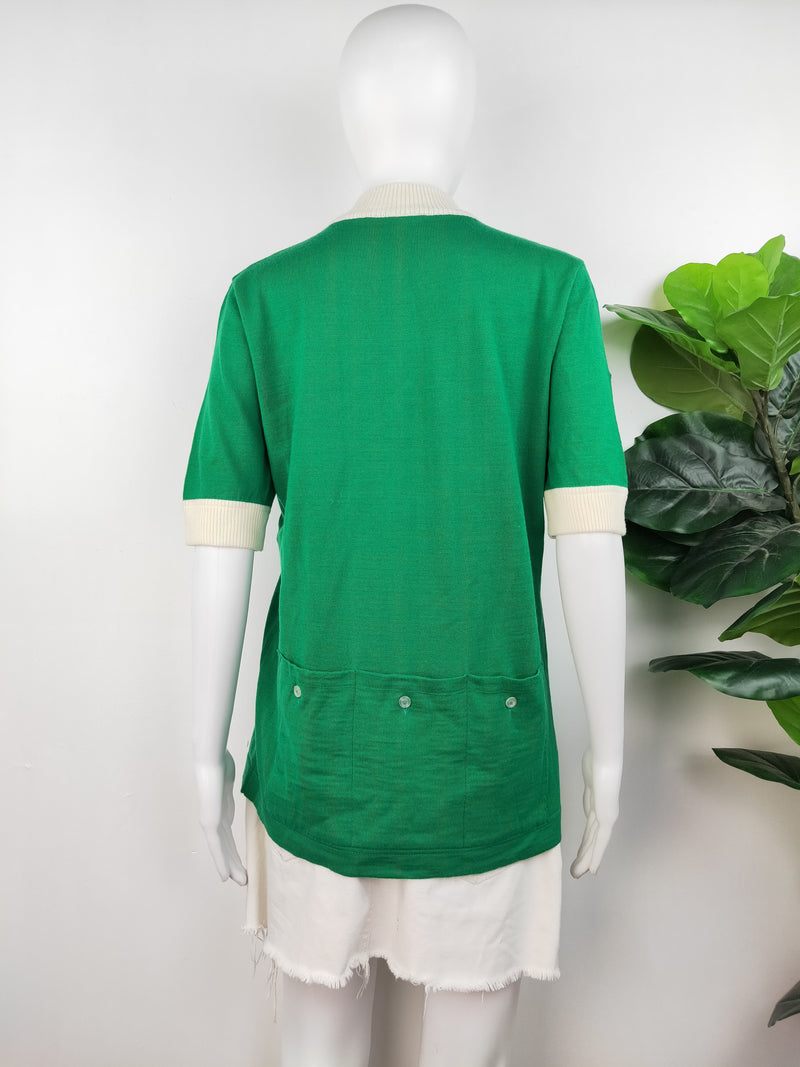 De Marchi green clover top (size medium)