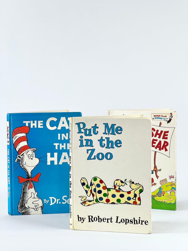 Lot 3 Vintage Dr. Seuss Beginner Books