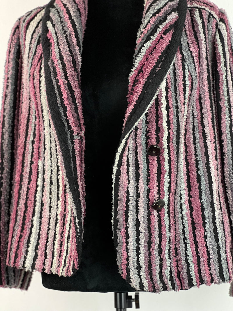 Vintage Lu. Alda Wool Chenille Coat - AU12