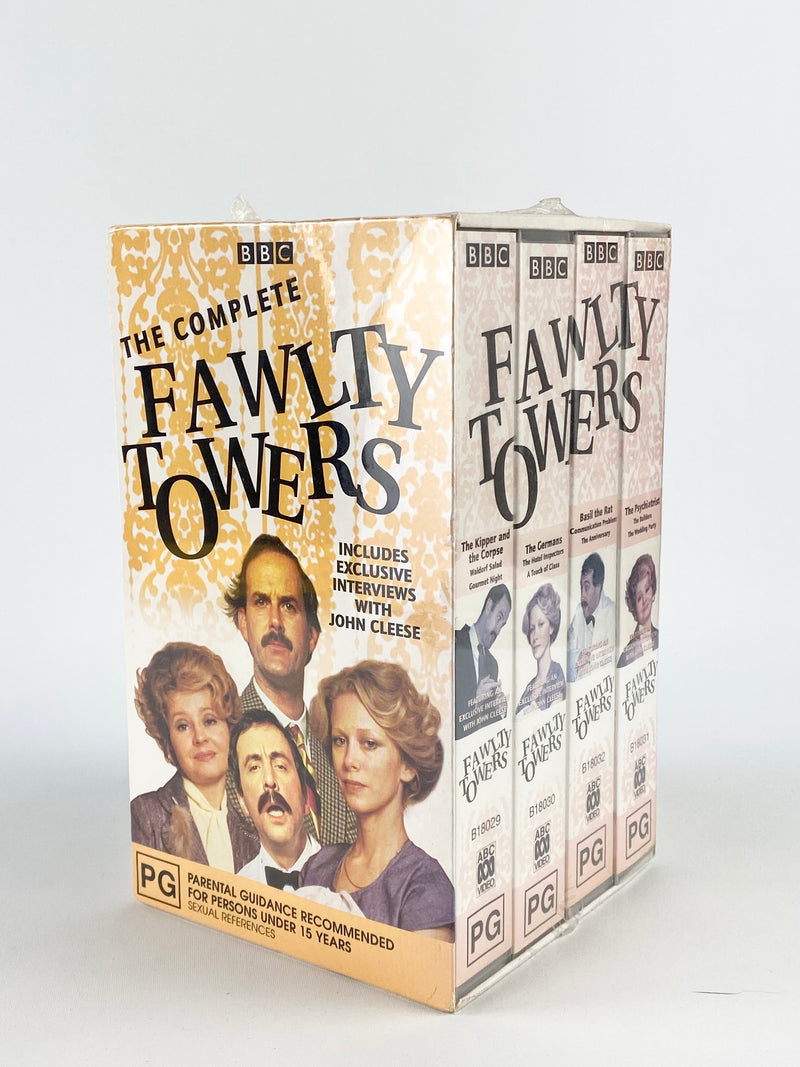 Fawlty Towers Box Video Cassette Set - NWT