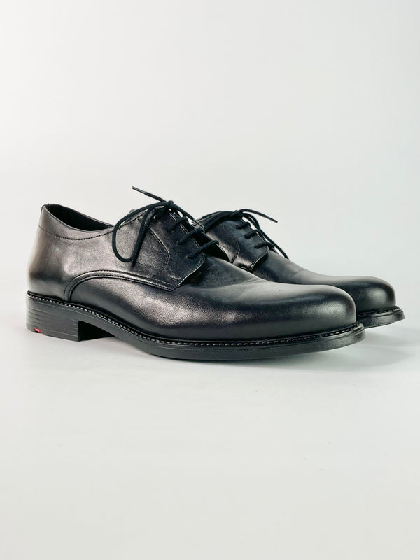 Lloyd Black Leather Talbot Lace Up Shoes - EU40.5