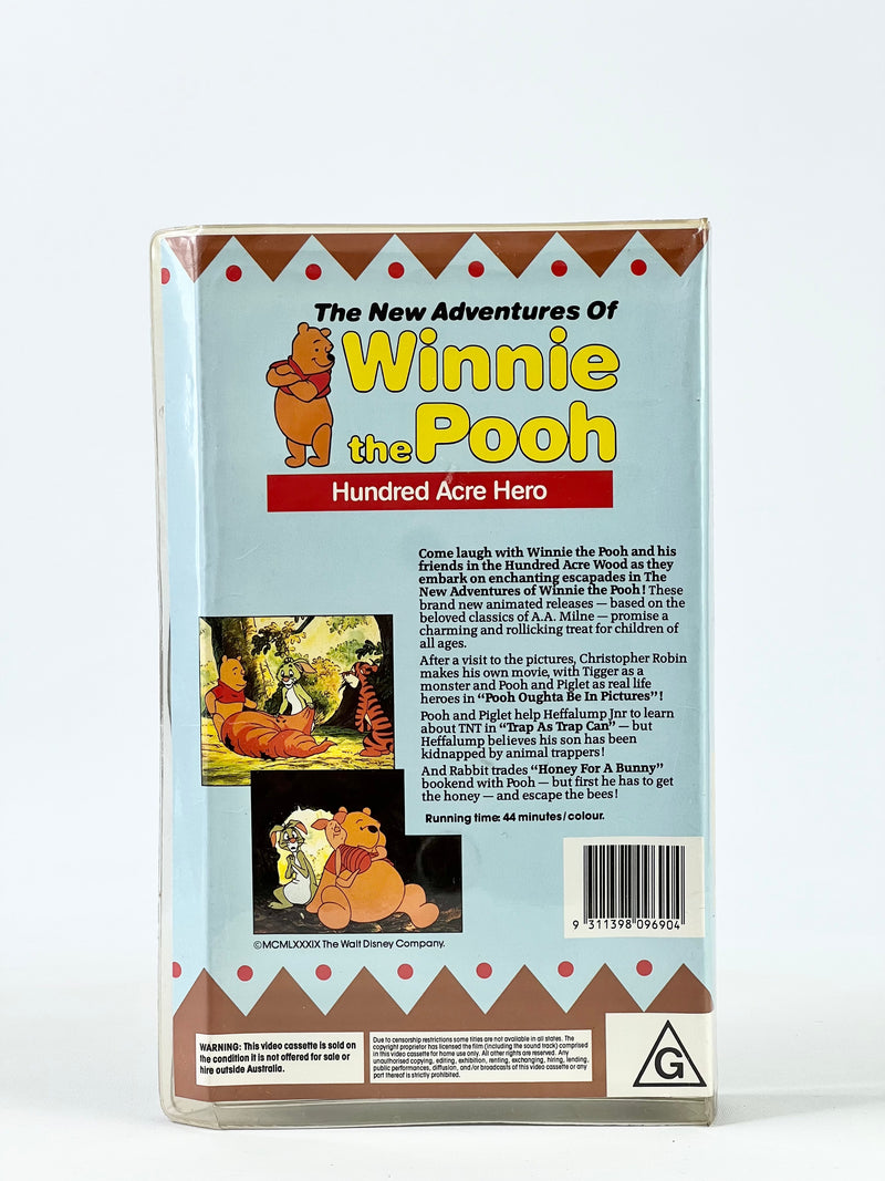 the new adventures of winnie the pooh vhs