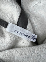 Nanamica Grey Sailor Graphic Hooded Sweatshirt - S