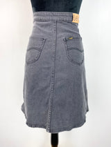 Lee Stone Denim Button Up Mini Skirt - AU 6