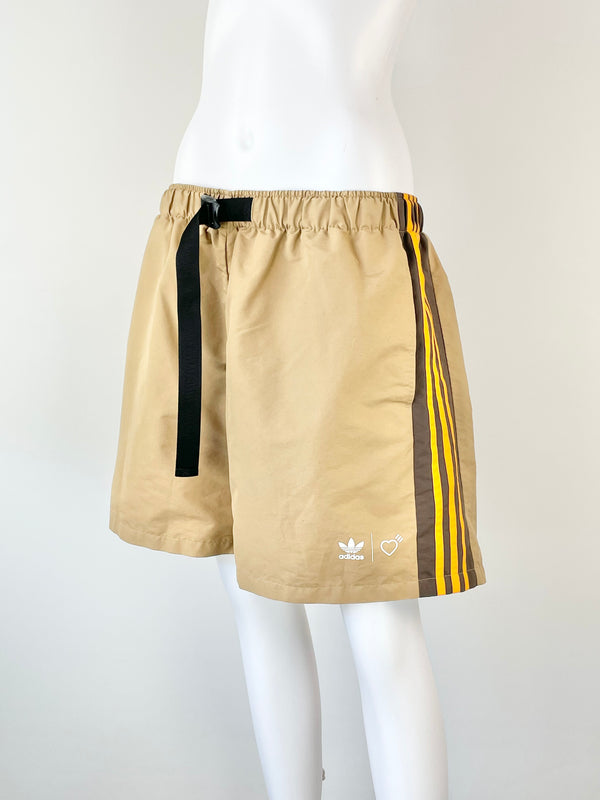 Adidas x Human Made Cardboard & Tangerine Wind Shorts - XL
