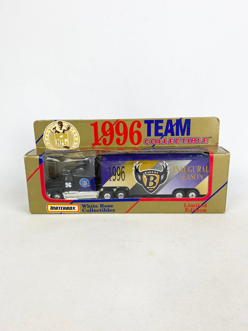 Matchbox 1996 NFL Raven's Collectable Truck - NWTS