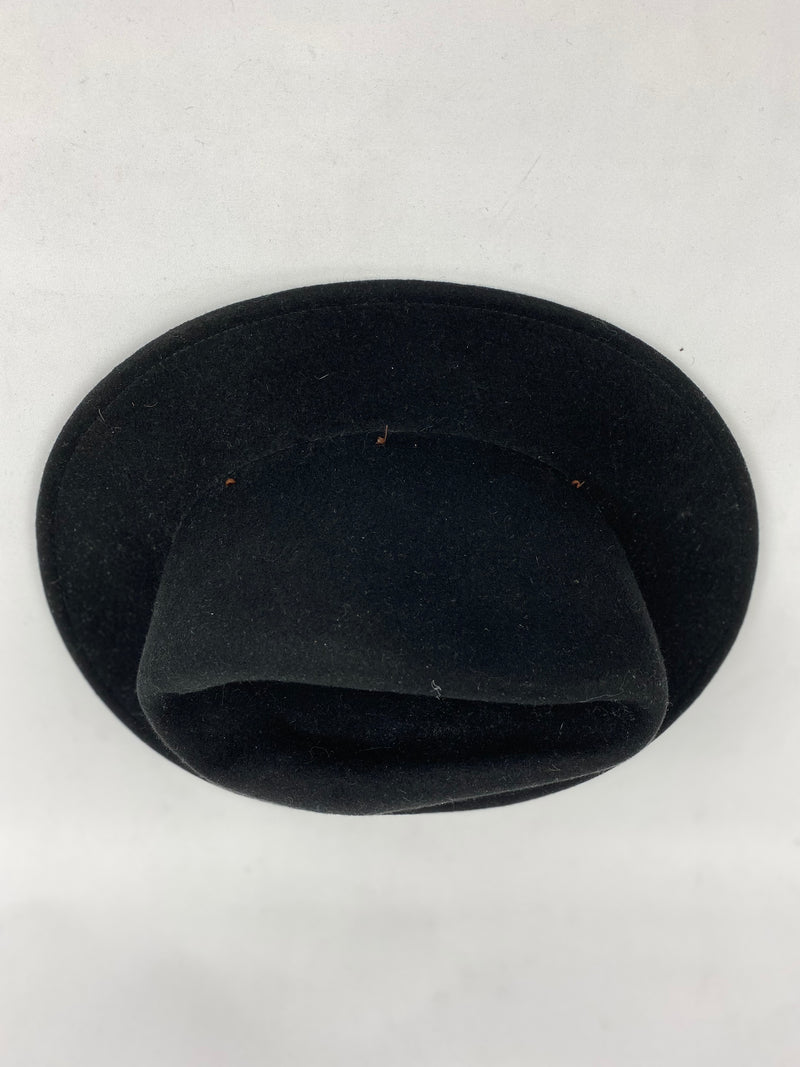 Brixton Black Dapper Woollen Hat - Size 7.5