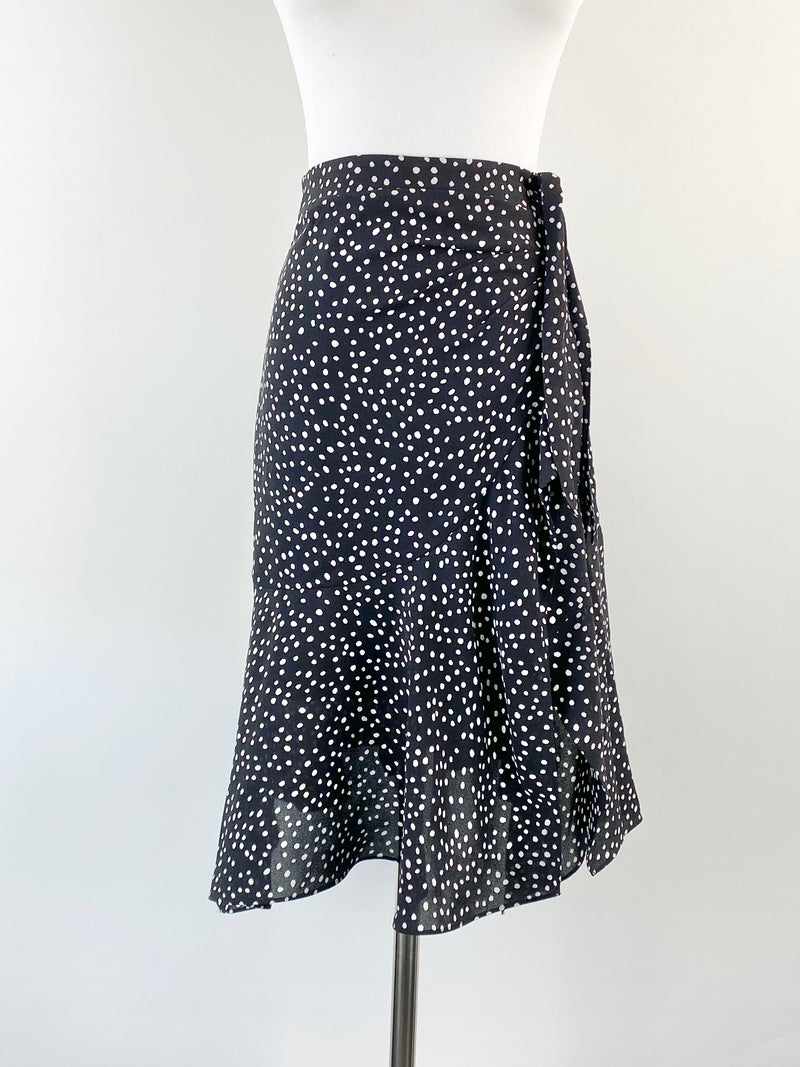 Saba 'Chavall' Spot Silk Skirt NWT - AU4