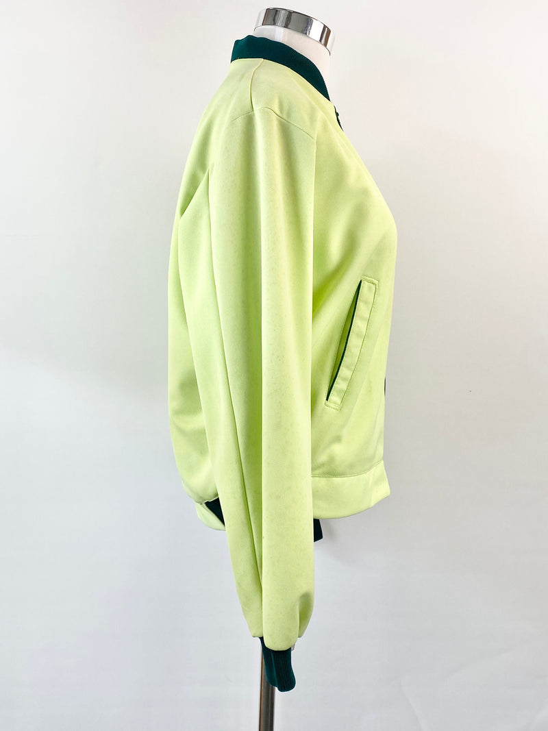 Vintage Lime Green Jacket - M