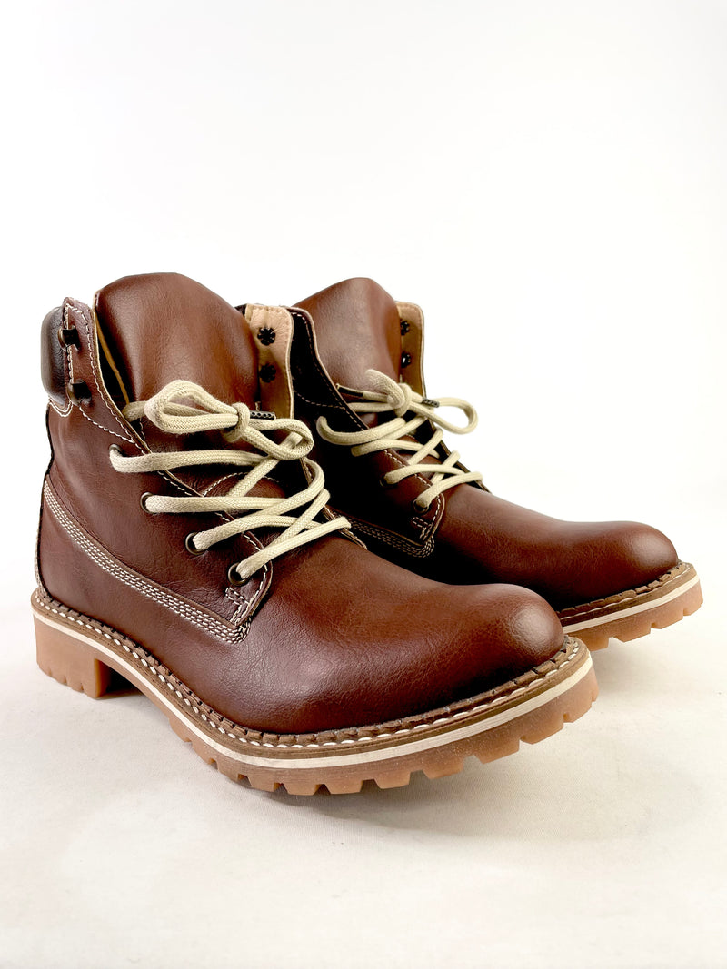 Will's Vegan Shoes Chestnut Dock Boots - EU42