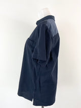 Nōme Black Short Sleeve Polo Shirt - L