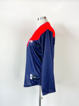 AFL Melbourne Demons 2008 150th Anniversary Long Sleeve Guernsey - XL