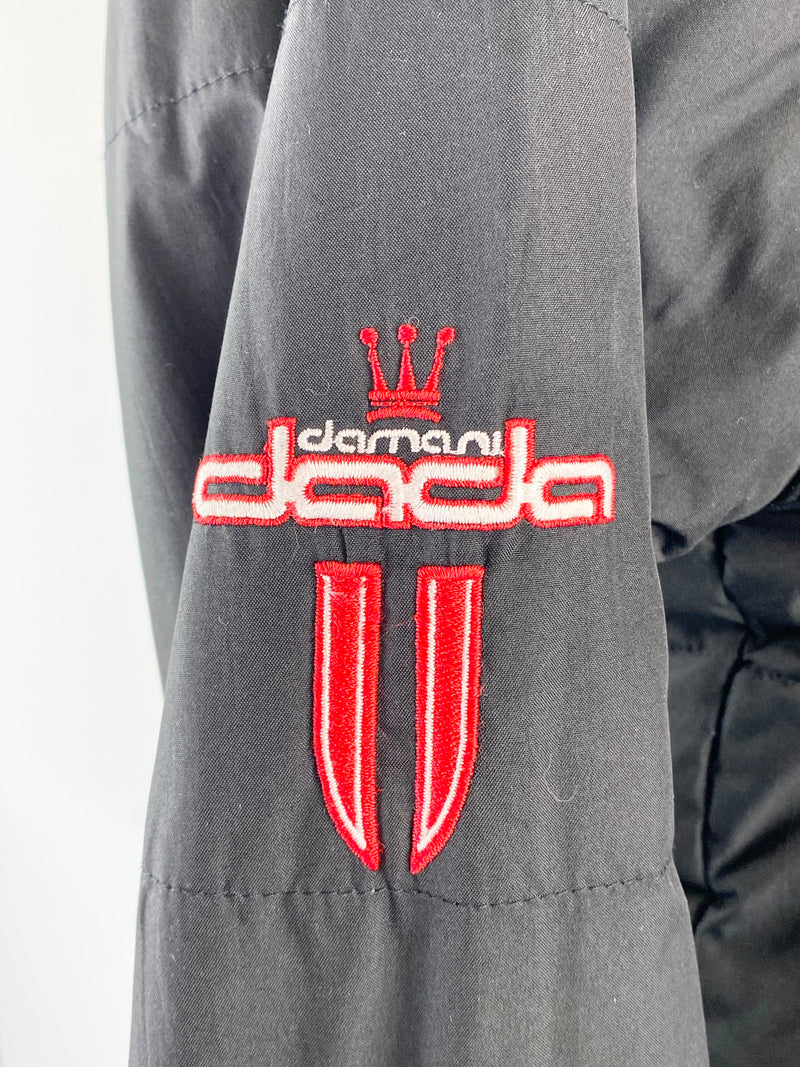 Vintage Dada Black Quilted Jacket - Kids Size 10