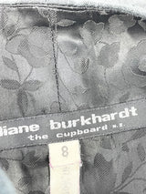 Diane Burkhardt The Cupboard Black Sleeveless Linen Dress - AU8