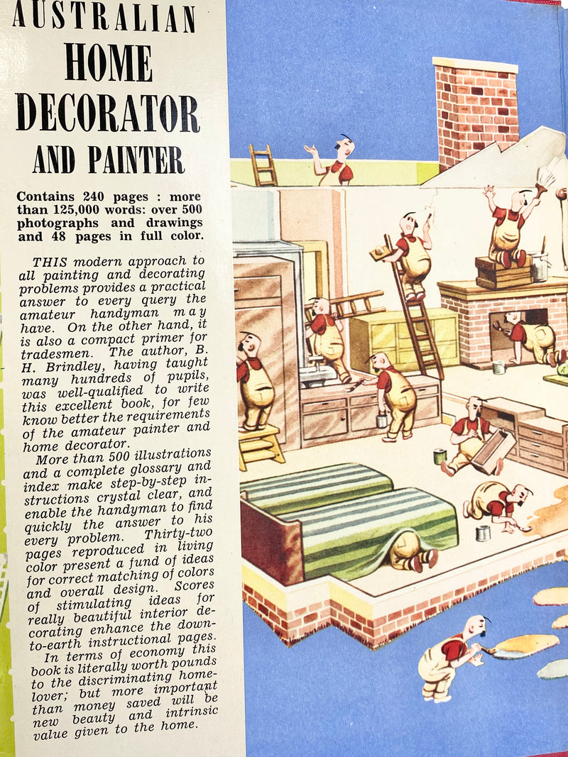 Vintage Australian Home Decorator & Picture Handy Man Books