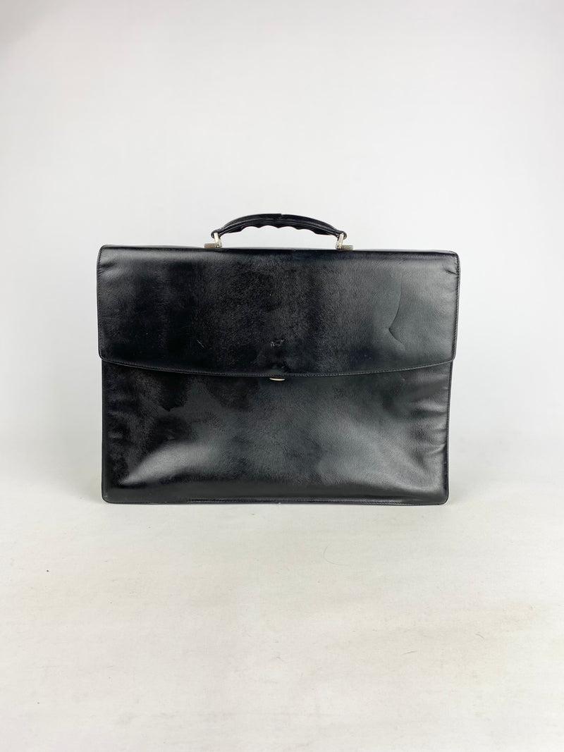 Braun Buffel Black Briefcase
