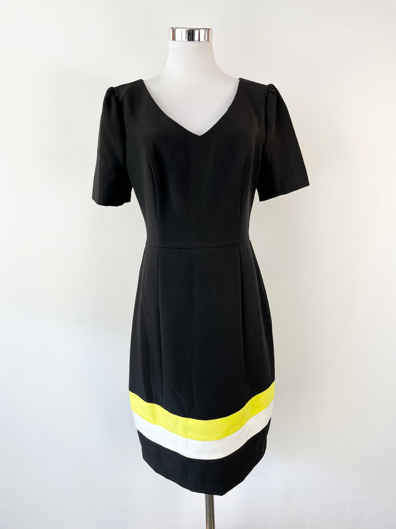 Review Black Short Sleeve 'Jeanette' Dress - AU12