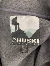 Huski Black Fleece Vest - XL