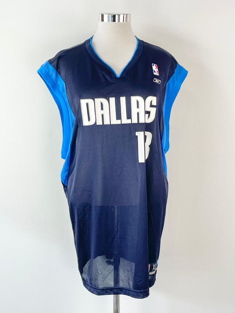 Signed Dallas Mavericks Vintage NBA Steve Nash Jersey - XL