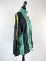 Puma Black Green & Yellow Tracksuit Jacket - Size XL