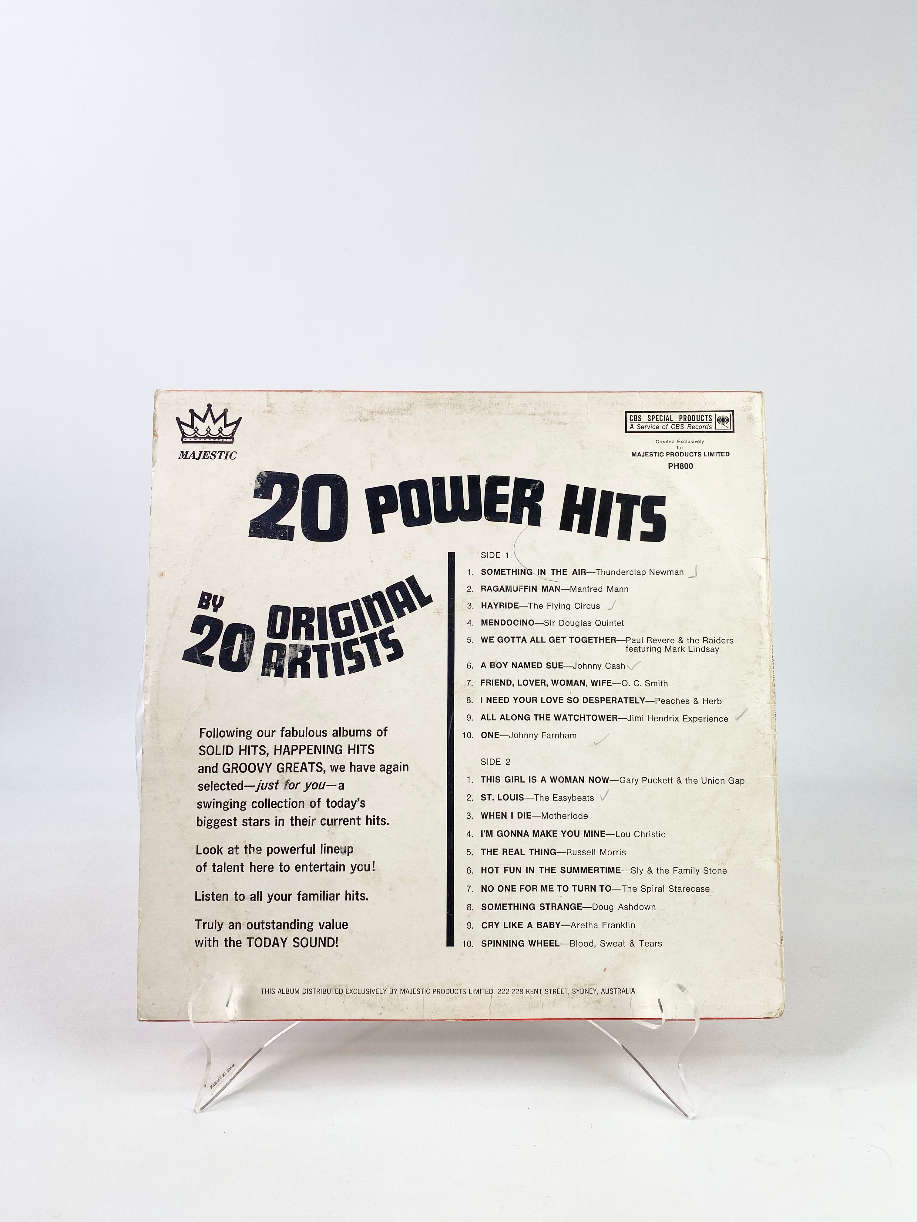 20 Original Power Hits LP