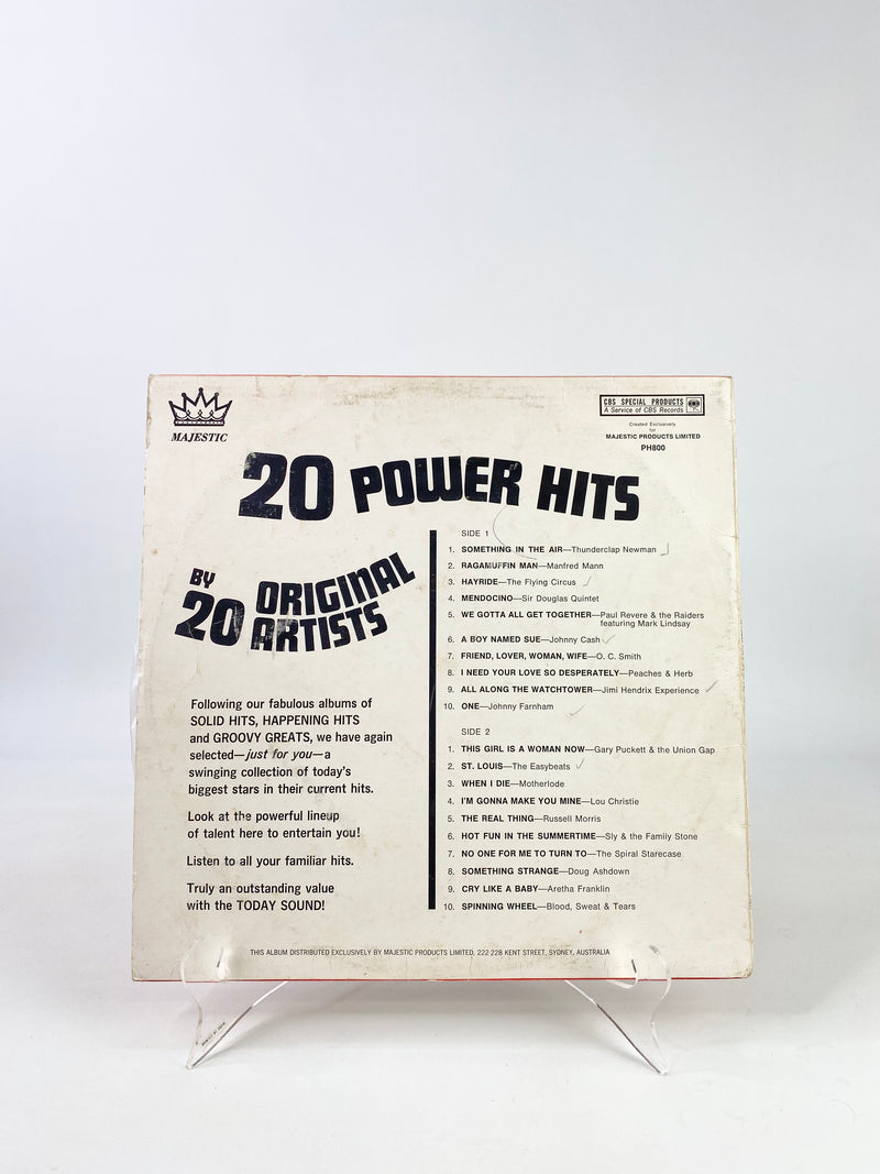 20 Original Power Hits LP